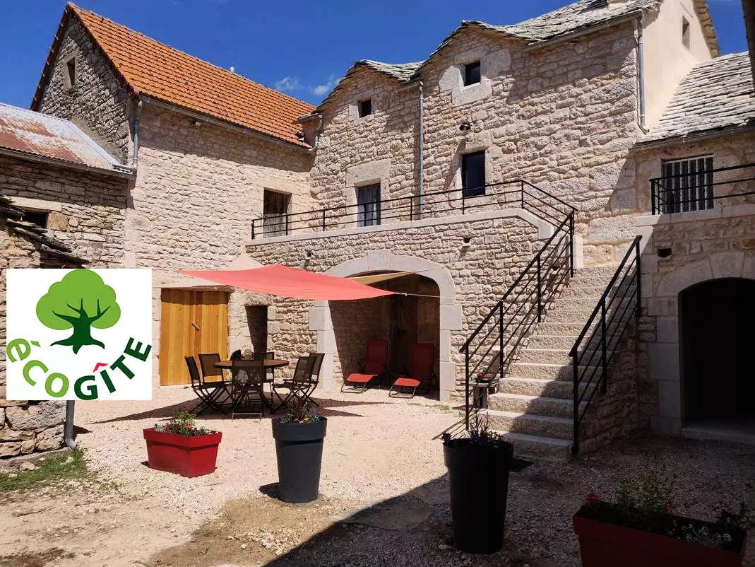 Gîte de France Ecogîte de l'adonis 3 épis - - SAINT BAUZILE - 1