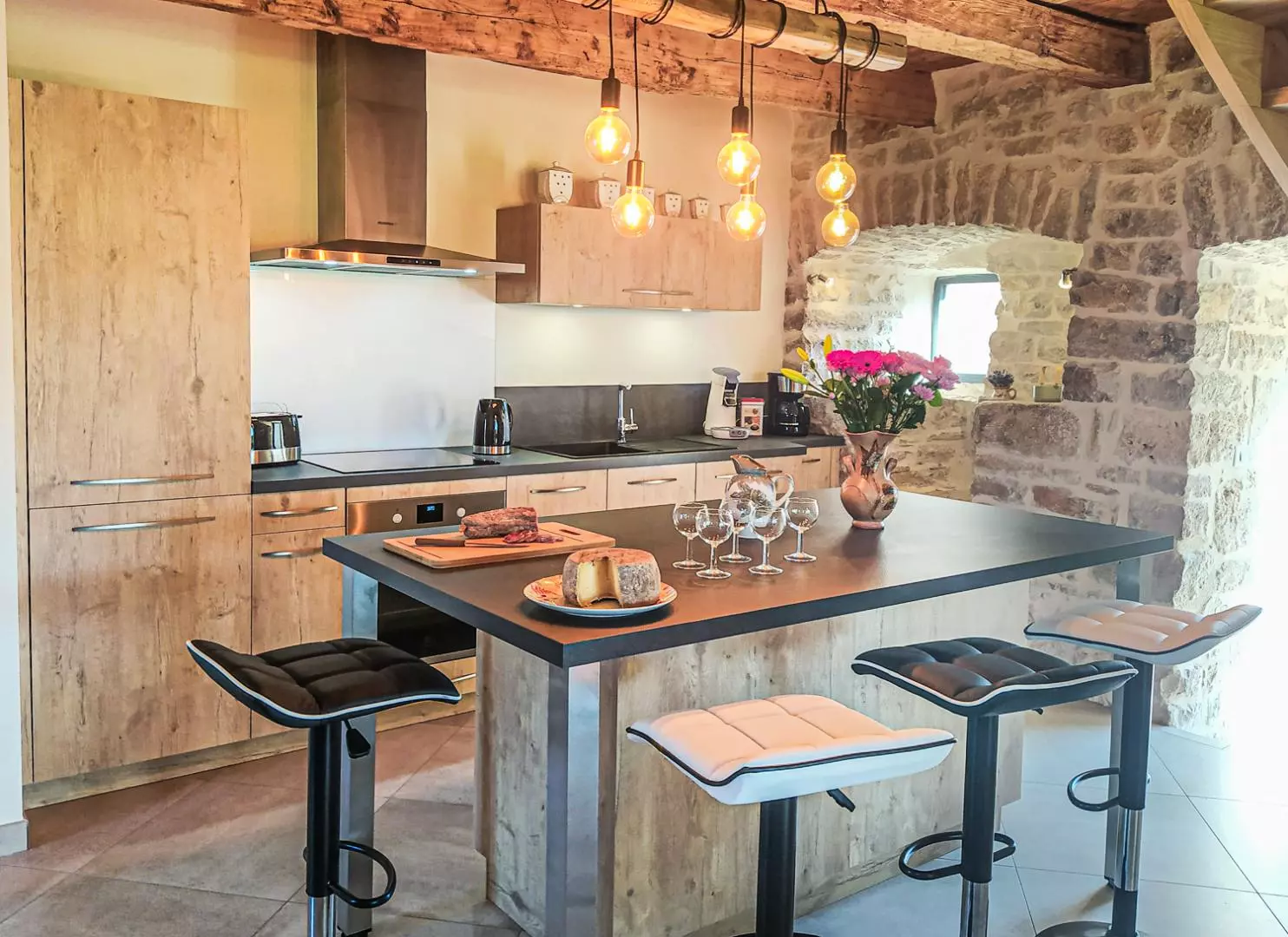 Gîte de France Ecogîte de l'adonis 3 épis - - SAINT BAUZILE - 6