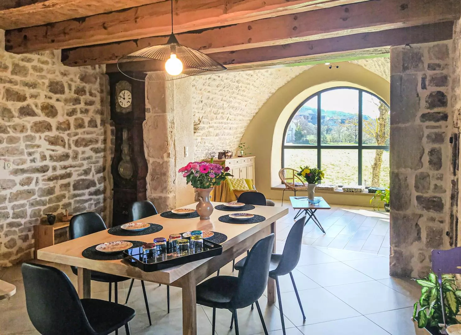 Gîte de France Ecogîte de l'adonis 3 épis - - SAINT BAUZILE - 12