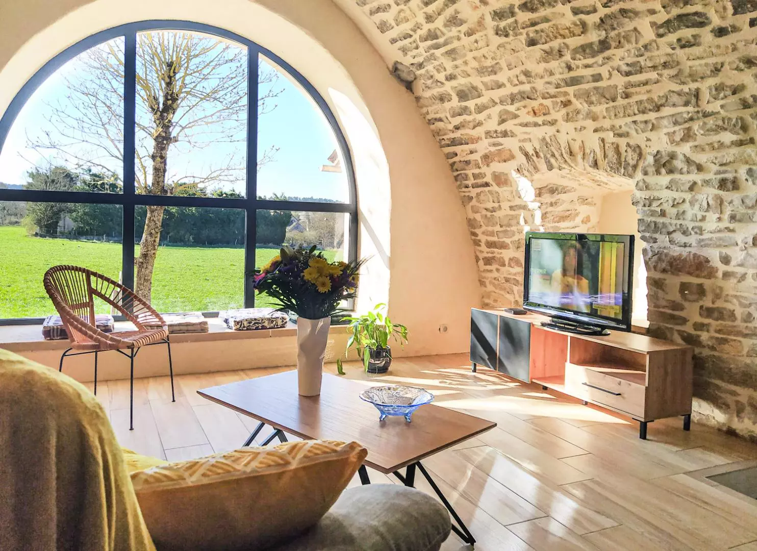 Gîte de France Ecogîte de l'adonis 3 épis - - SAINT BAUZILE - 7