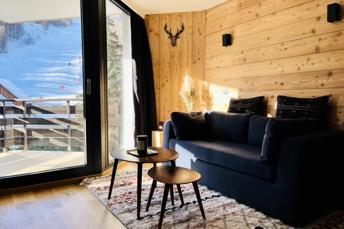 Serre-chevalier:studio Terrasse Au Pied Des Pistes