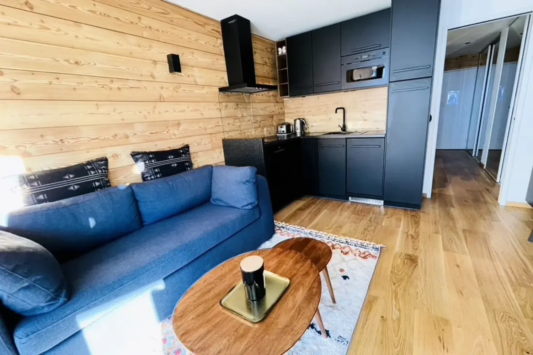 Serre-chevalier:studio Terrasse Au Pied Des Pistes
