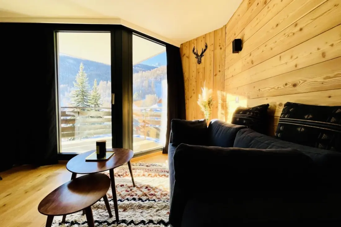 Serre-chevalier:studio Terrasse Au Pied Des Pistes