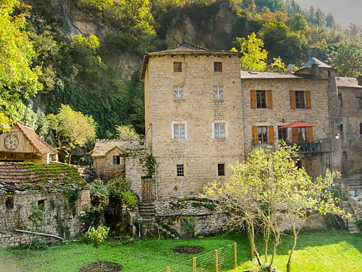 Gîte De France Ggt075 - Gîte De France 3 Épis 10 Pers À Saint Chély Du Tarn 3 Épis - - Saint Chely Du Tarn - 1