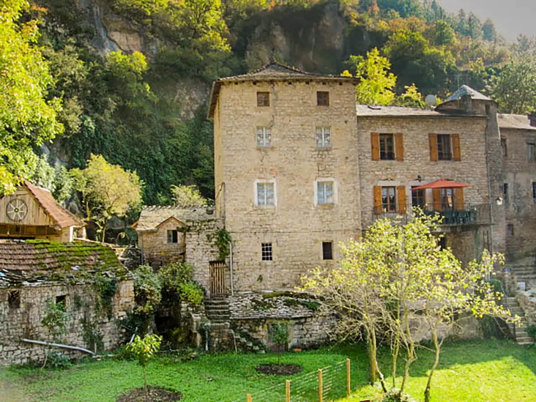 Gîte de France Gîte de france 3 épis 10 pers à saint chély du tarn 3 épis
