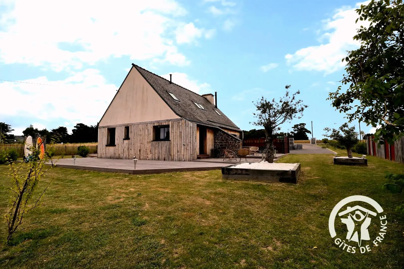 Gîte De France La Touesse 3 Épis - - Saint Coulomb - 1