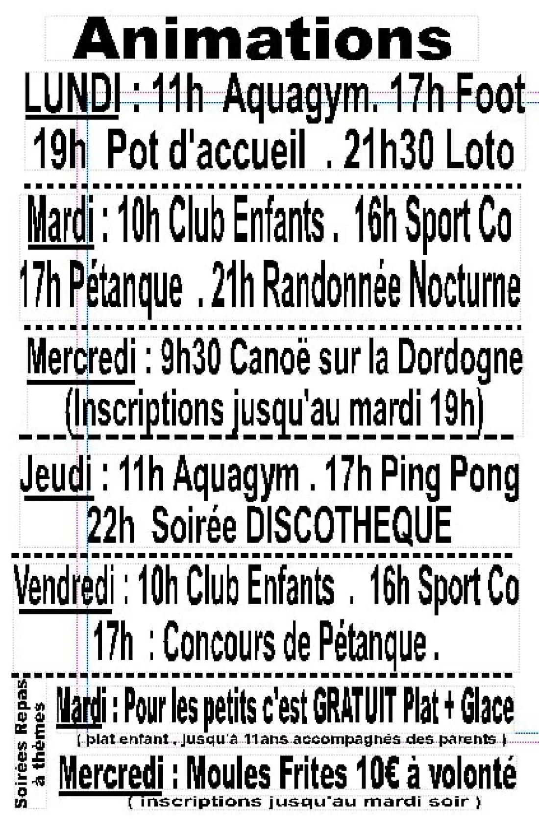 Camping le Pigeonnier 3 étoiles★★★