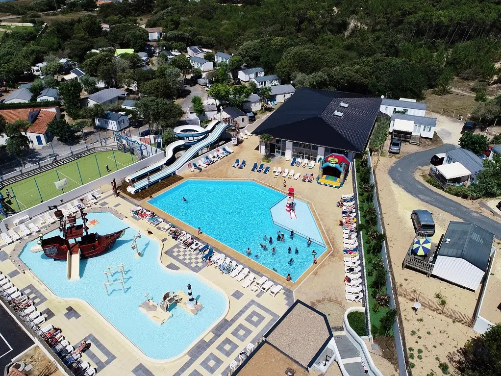 Camping L'Anse des Pins 41 étoiles★ - Plage