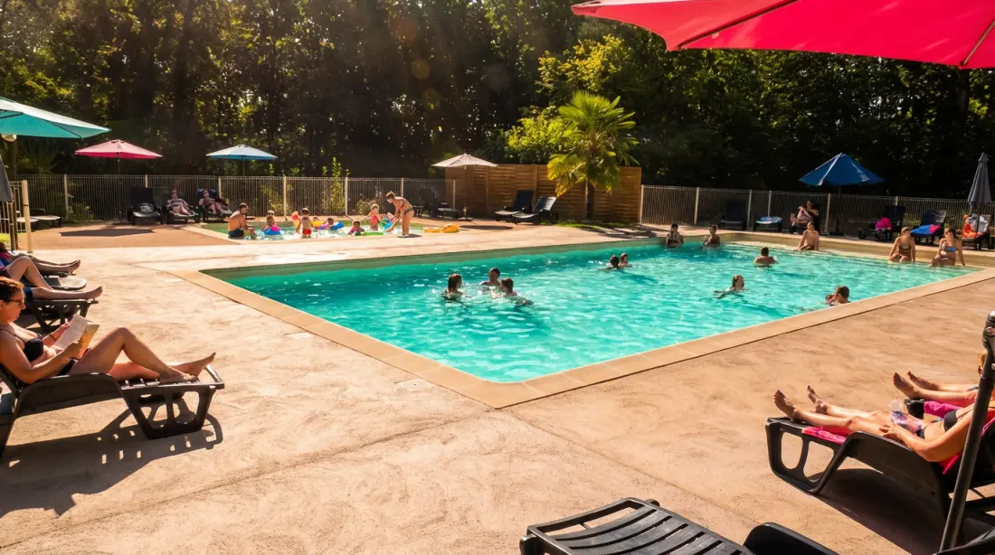 Camping Les Rives du lac Cantalès 3 étoiles★★★