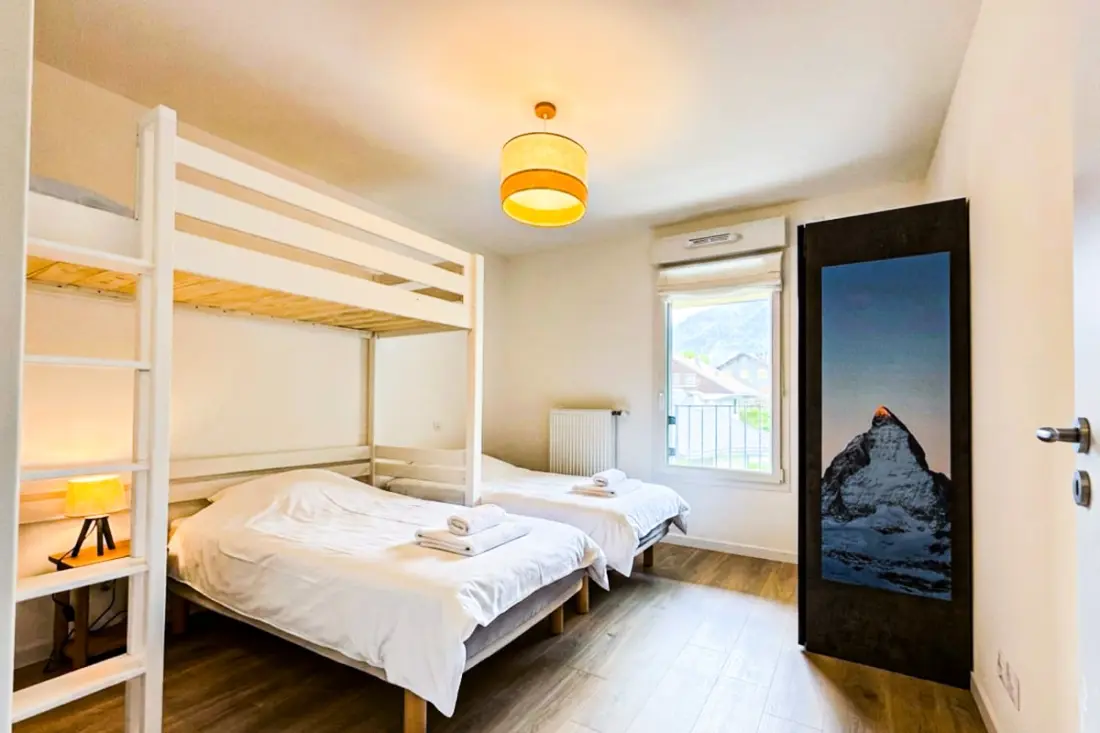 Appartement 6 Pers Avec Balcon &amp; Parking