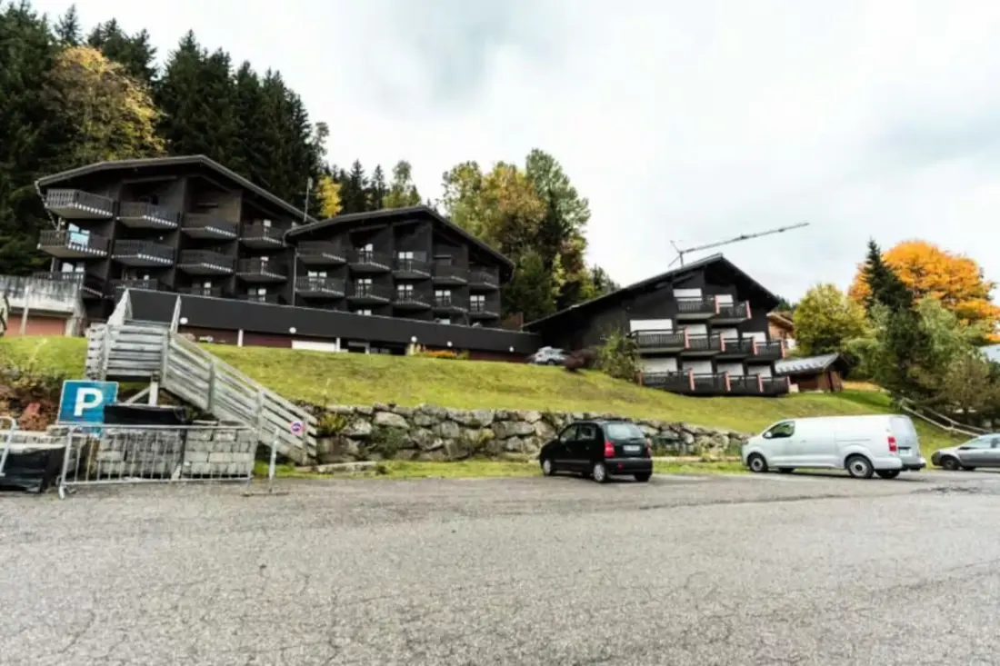 Nidamis Au Pied Des Pistes Vue Massif Mont-blanc
