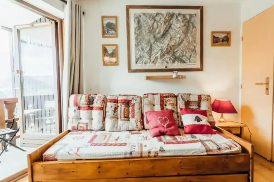 Studio Cosy Avec Balcon Vue Mont-blanc