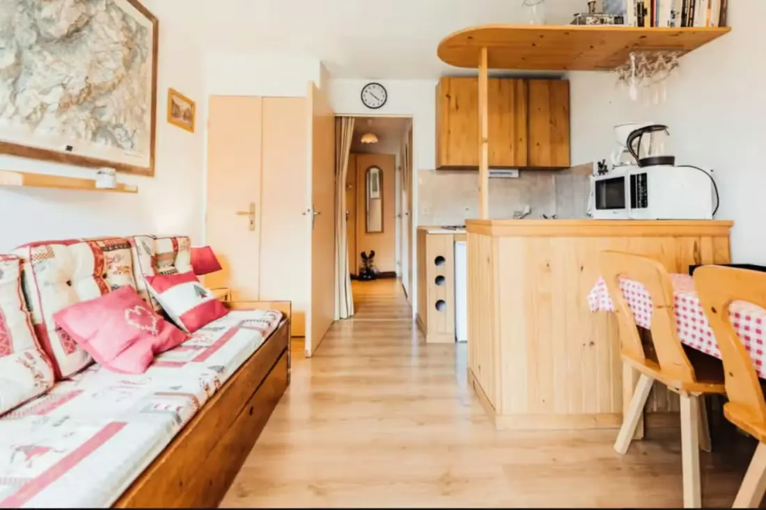Studio Cosy Avec Balcon Vue Mont-blanc