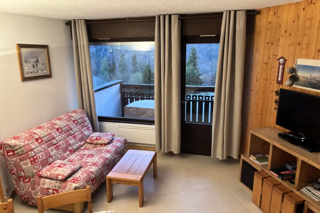 Studio De 28 M² Avec Balcon à Saint-gervais