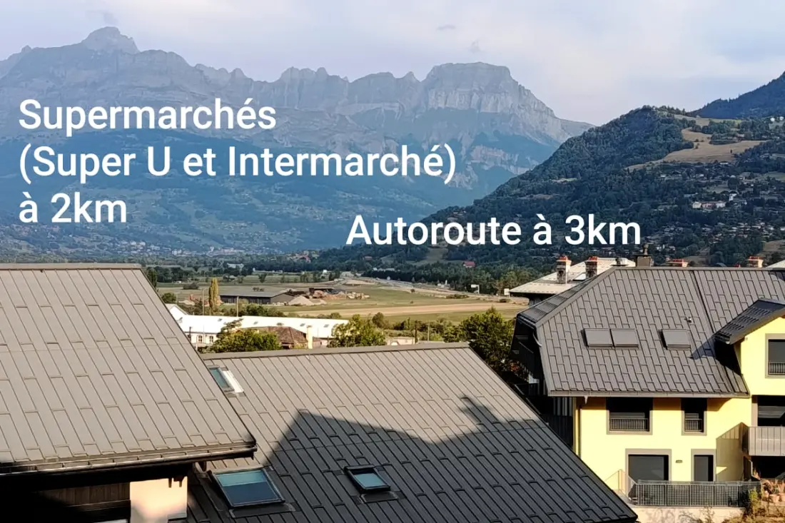 Vue Aravis Et Terrasse, Proximité Thermes
