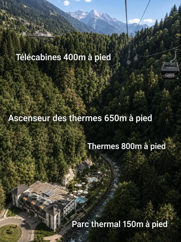 Vue Aravis Et Terrasse, Proximité Thermes