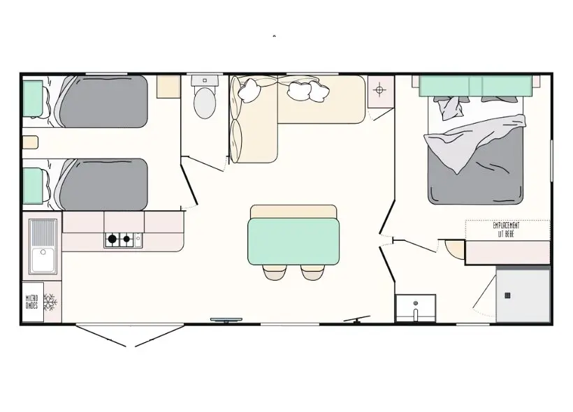 Camping Riez à la Vie 4 étoiles★★★★