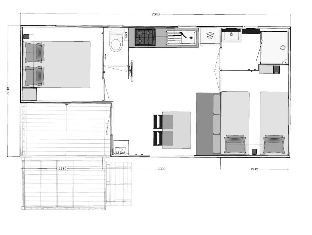 Ushuaïa Villages - Camping la Conge 3 étoiles★★★