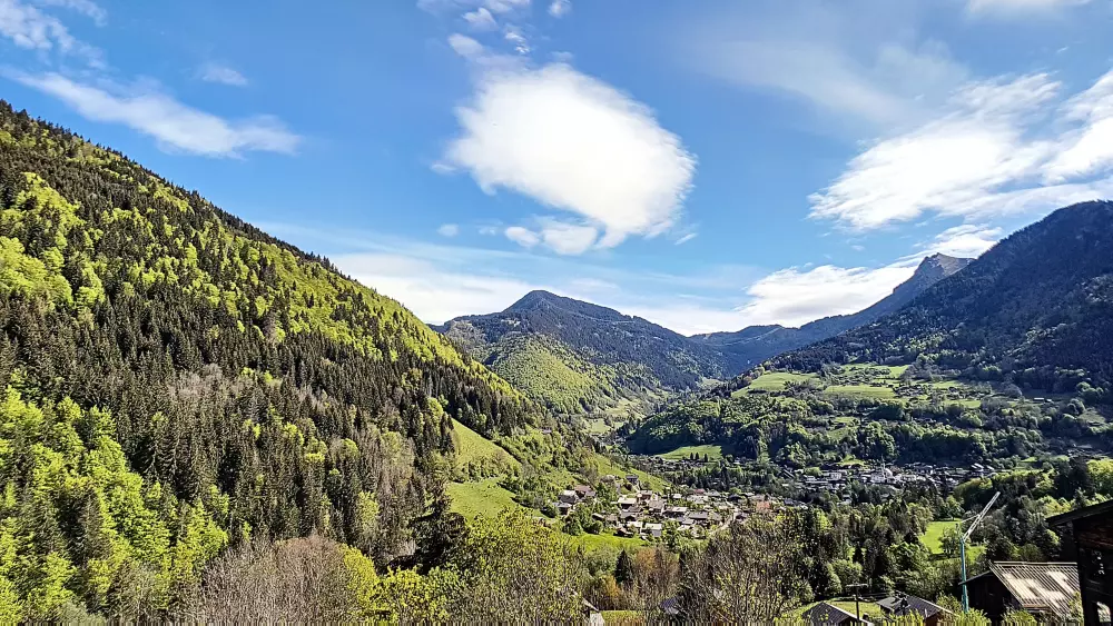 à Saint Jean d'Aulps