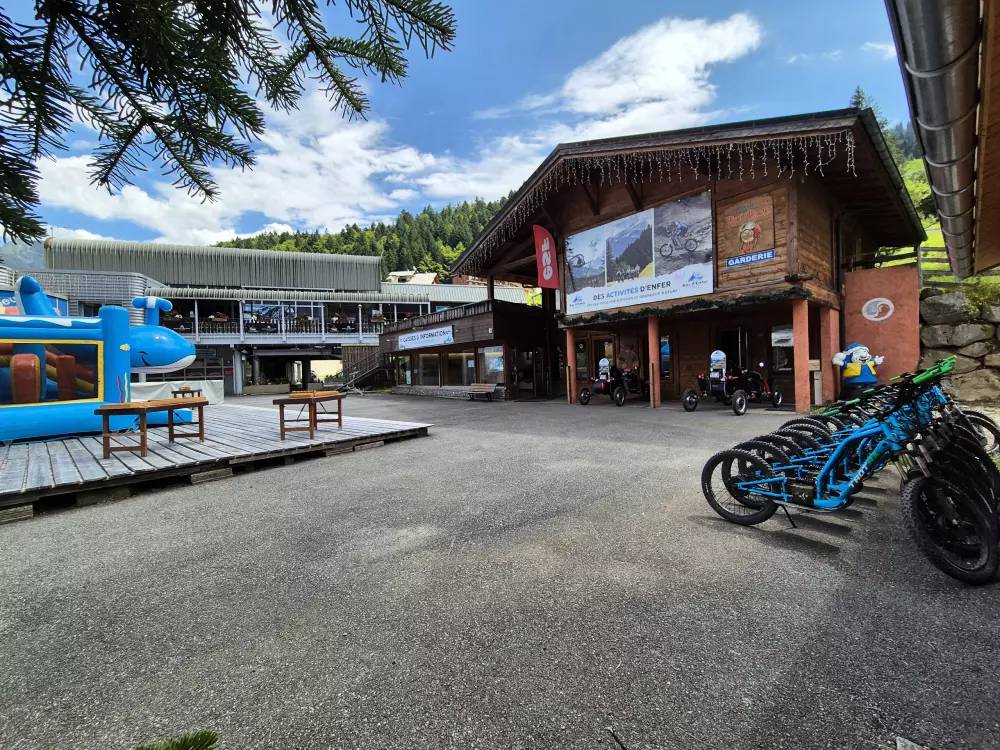 à Saint Jean d'Aulps