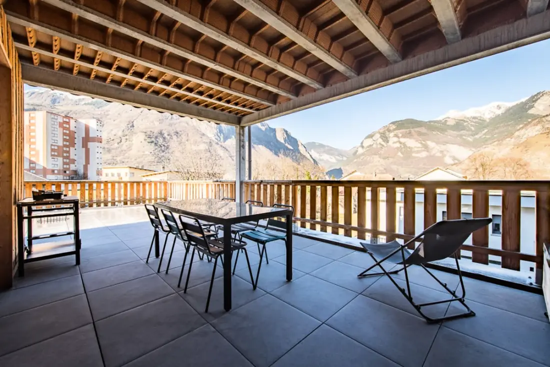 Résidence Chaleur Alpine | Terrasse Xxl &amp; Vue Montagne