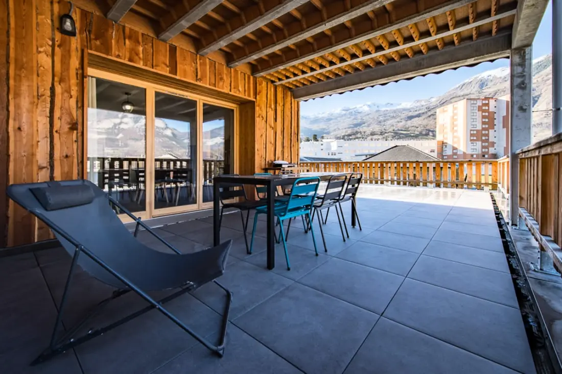 Résidence Chaleur Alpine | Terrasse Xxl &amp; Vue Montagne