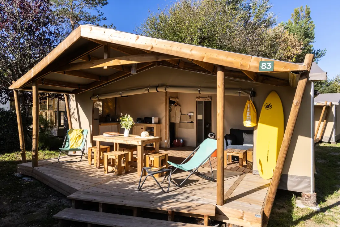 Flower Camping La Davière Plage 4 étoiles★★★★