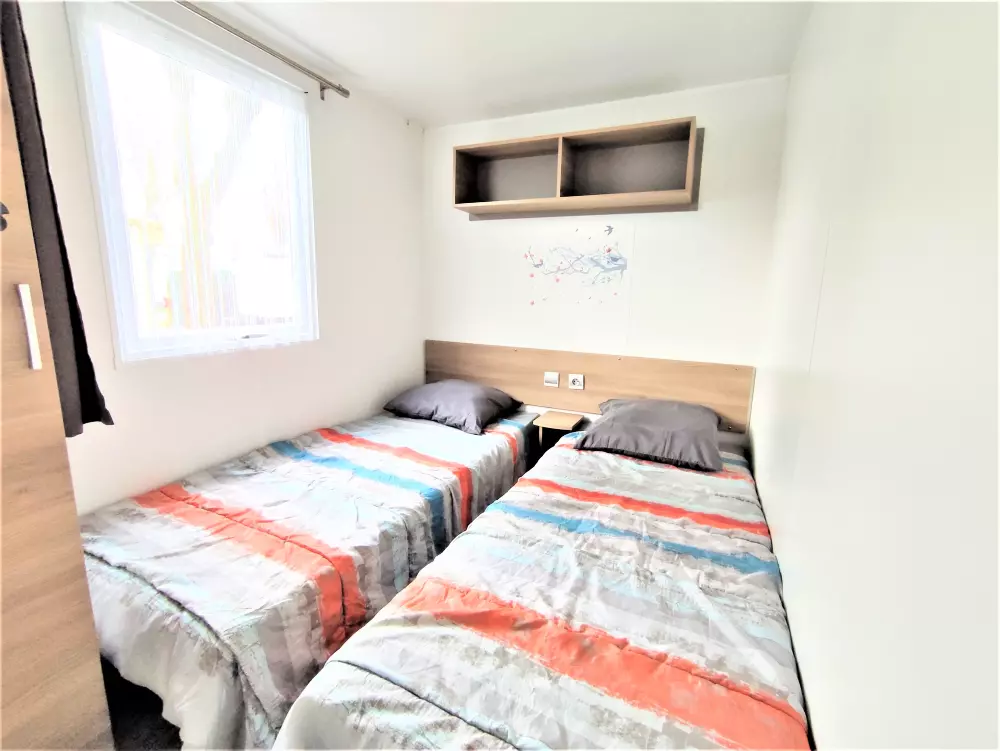 Mobil-home 6 personnes accès piscine et espace aquatique