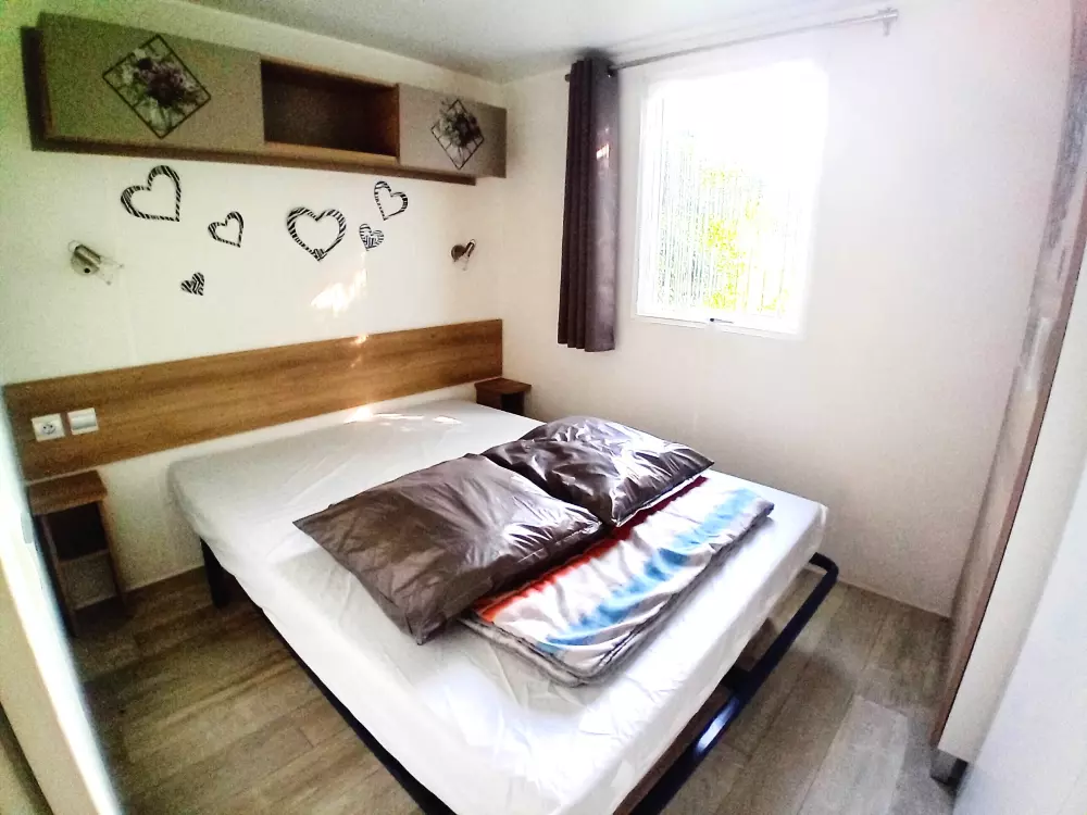 Mobil-home 6 personnes accès piscine et espace aquatique