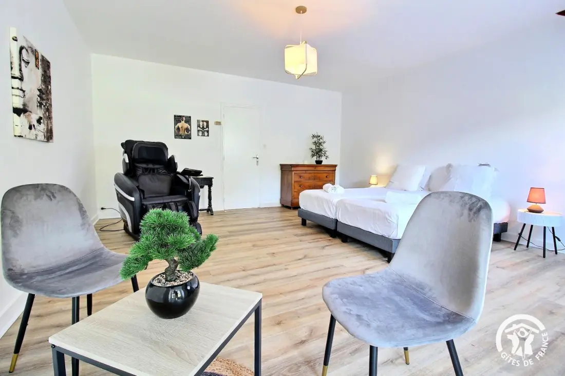 Gîte de France Domaine de lafayette - formule 6 personnes détente 4 épis