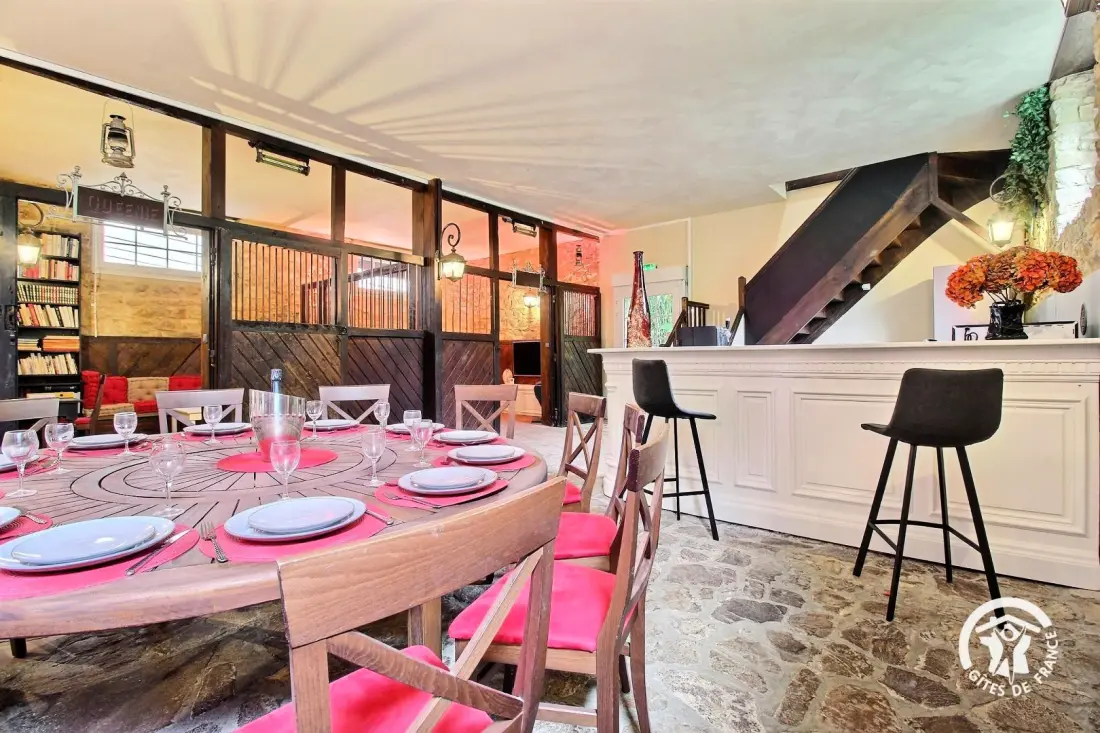 Gîte de France Domaine de lafayette - formule 6 personnes détente 4 épis