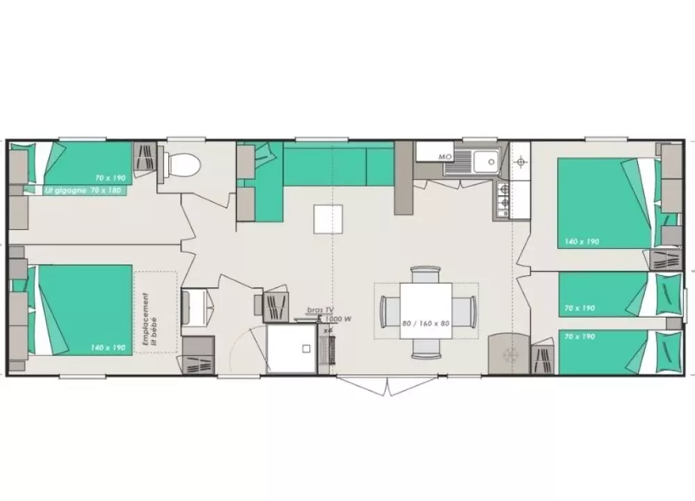 Camping La Riviera 4 étoiles★★★★