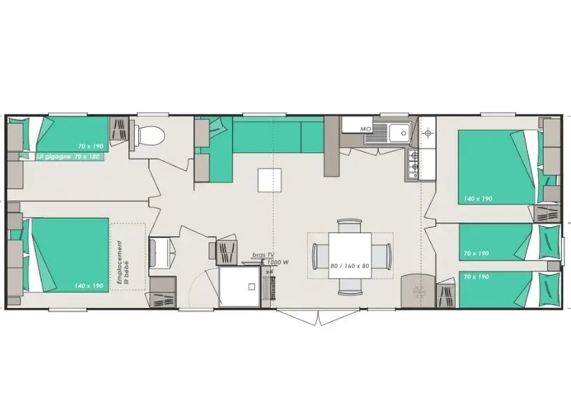 Camping La Riviera 4 étoiles★★★★