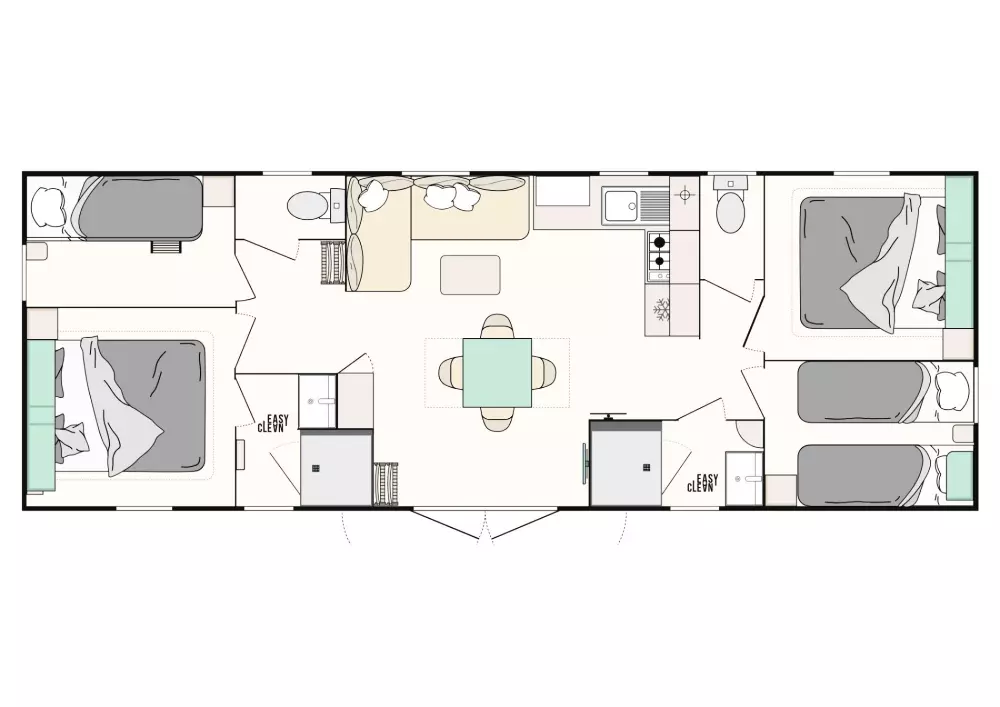 Camping La Riviera 4 étoiles★★★★