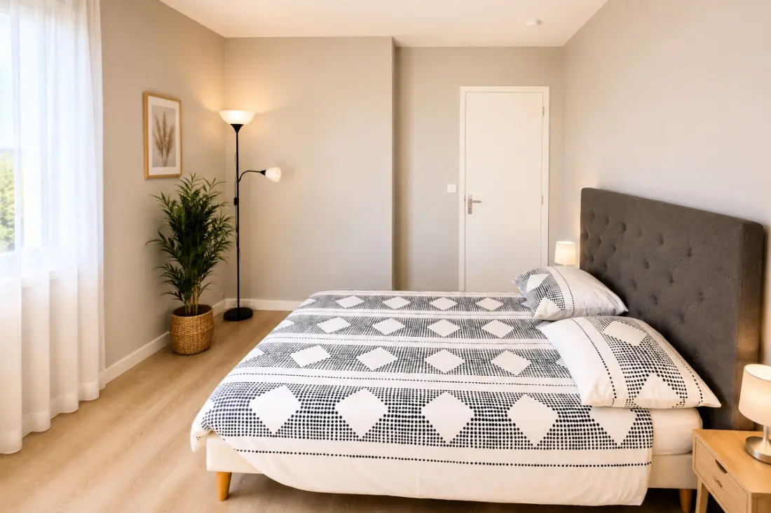 Appartement Avec Balcon, Proche Plage Et Centre