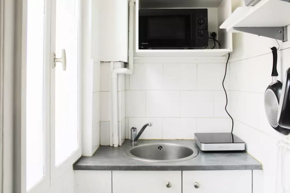 Beau Studio Mezzanine Dans Le Centre-ville