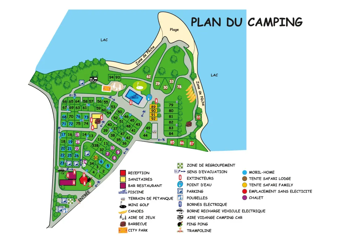 Camping d'Arpheuilles 3 étoiles★★★