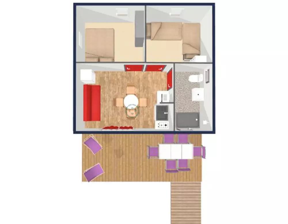 Flower Camping La Rochelambert 4 étoiles★★★★