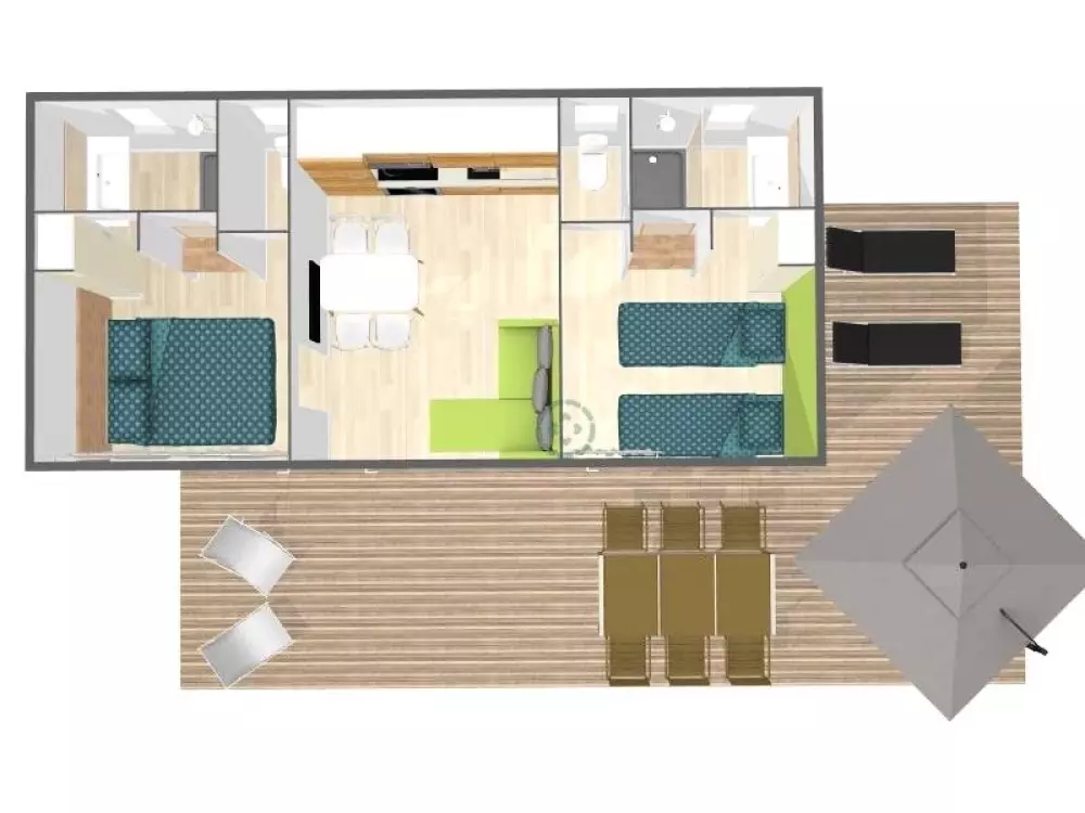 Flower Camping La Rochelambert 4 étoiles★★★★