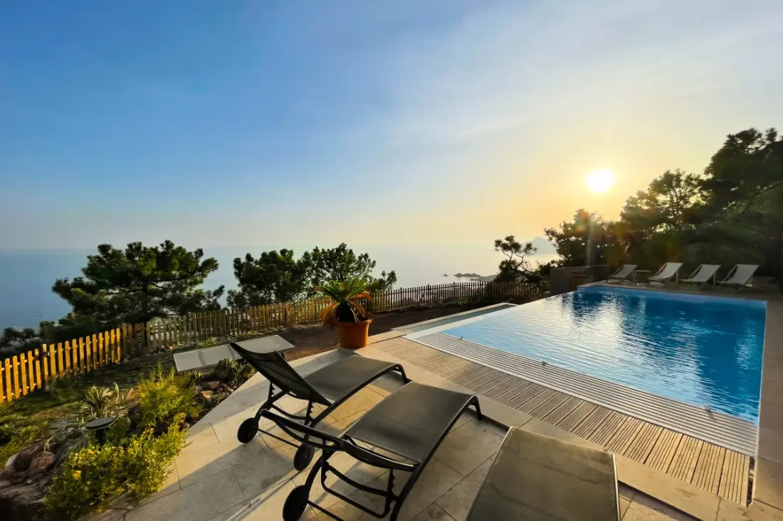 Villa Vue Mer 11 Pers &amp; Piscine à Débordement Chauffée