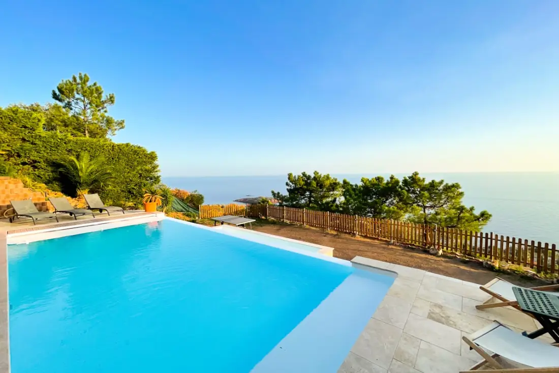 Villa Vue Mer 11 Pers &amp; Piscine à Débordement Chauffée