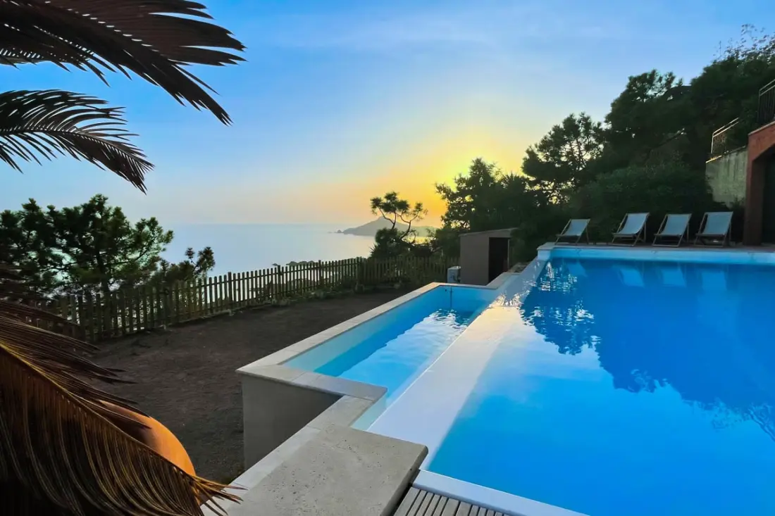 Villa Vue Mer 11 Pers &amp; Piscine à Débordement Chauffée