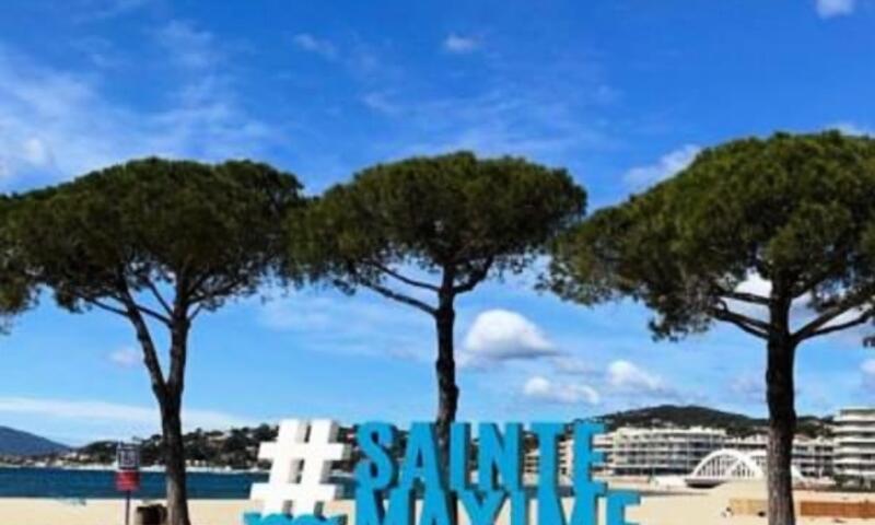 Apt Magnifique Vue Mer, 80m Plage à Pied, Piscine - - Sainte-Maxime - 25