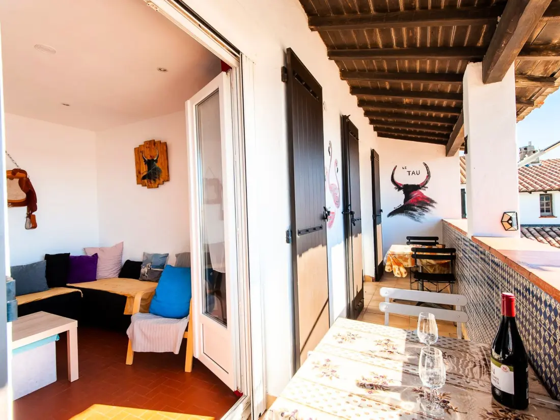 Résidence "Le Tau" mit Balkon