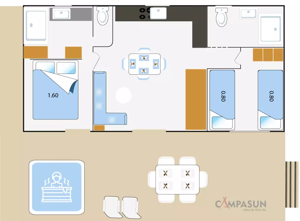 Campasun Camping Mas de Pierredon 5 étoiles★★★★★