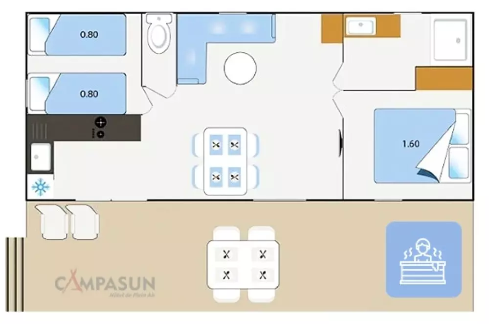 Campasun Camping de l’Etang de La Bonde 3 étoiles★★★