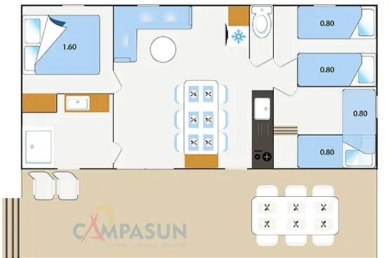 Campasun Camping de l’Etang de La Bonde 3 étoiles★★★