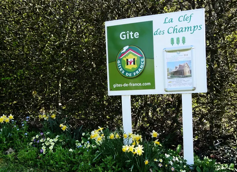 Gîte de France Gîtes de france® - la clef des champs 3 épis