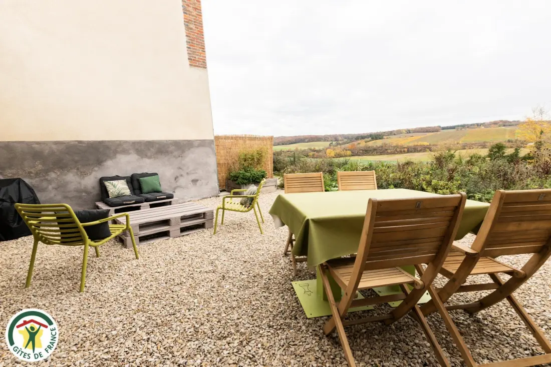 Gîte de France Fleur de champagne - gîte cocoon 4 épis