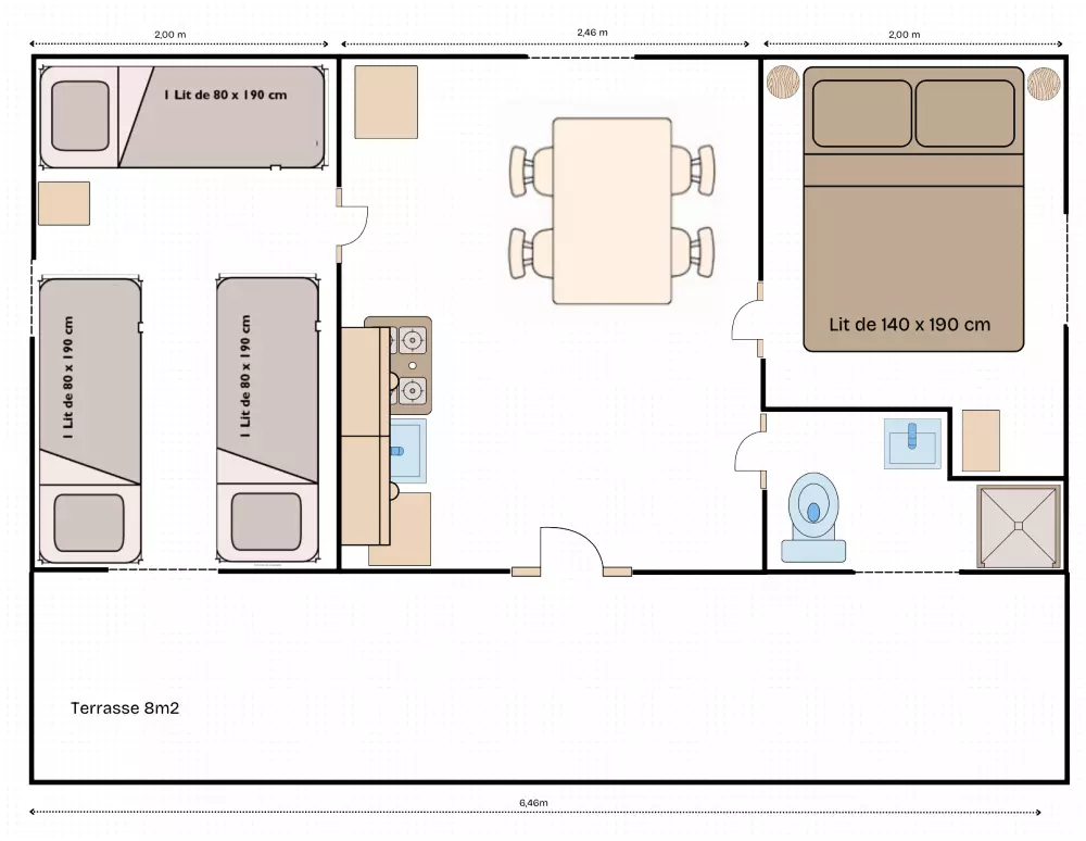 Camping de l'Eau Mère 3 étoiles★★★
